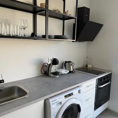 Minimal Cream Pool-front In Parikia (Paros)